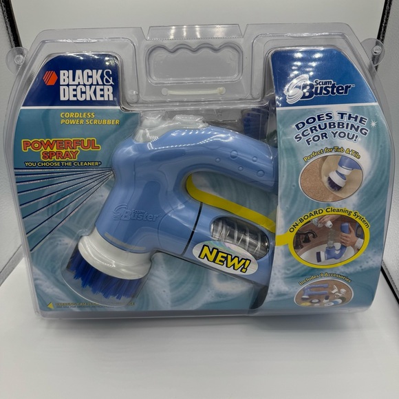 Black & Decker | Bath | Black And Decker Scum Buster Cordless Power ...